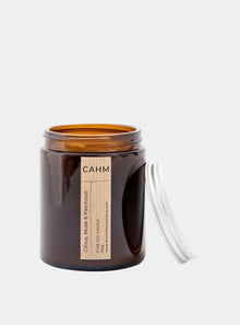  Citrus, Musk & Patchouli Candle - Amber Jar CAHM