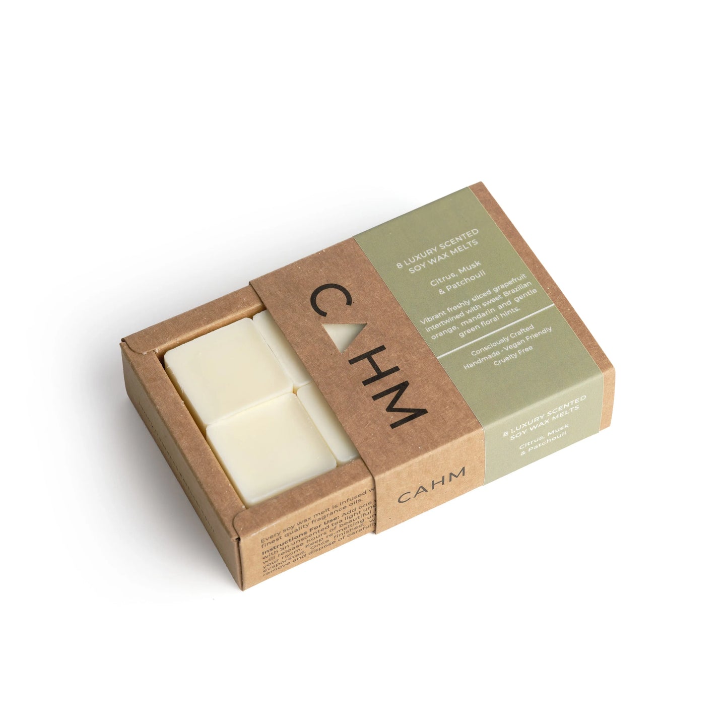 Citrus, Musk and Patchouli Wax Melt Box CAHM