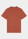 Clay Brown Mens Organic Cotton Relaxed-Fit T-Shirt hewn.