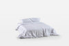 Clean Silver Sheet Set