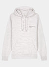 Cloud Grey Marl Mens Organic Cotton Relaxed-Fit Hoodie hewn.