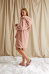 Cloud Robe in Dusky Pink Pretty You London