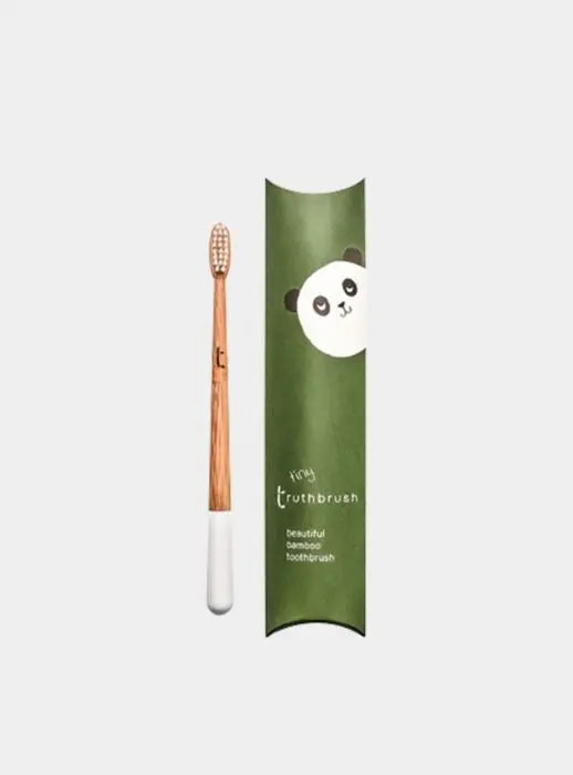 Cloud White - Truthbrush Tiny Bamboo Toothbrush for Children Truthbrush