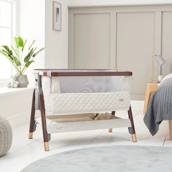 CoZee Luxe Bedside Crib Tutti Bambini