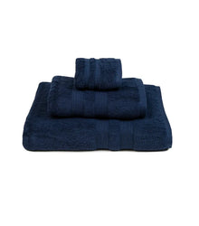  Cobalt Blue Elegance Cotton Towel Torres Novas