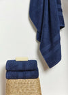 Cobalt Blue Elegance Cotton Towel Torres Novas