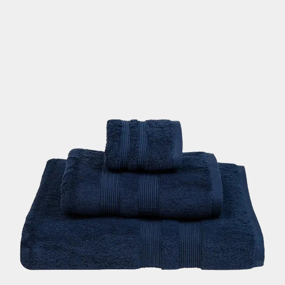 Cobalt Blue Elegance Cotton Towel Torres Novas