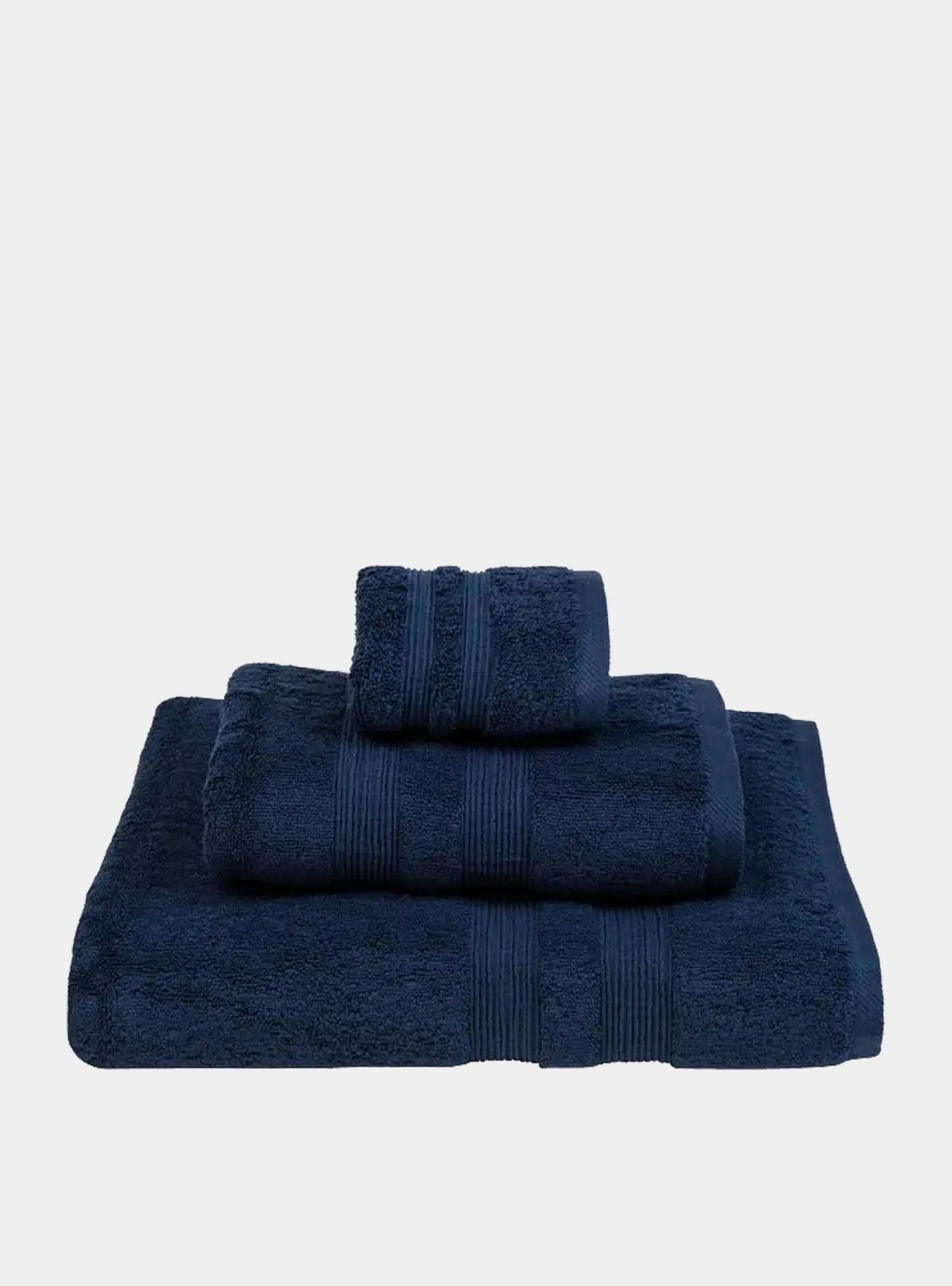 Cobalt Blue Elegance Cotton Towel Torres Novas