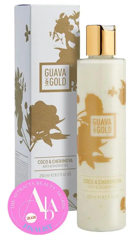 Coco & Cherimoya Bath & Shower Gel Guava & Gold