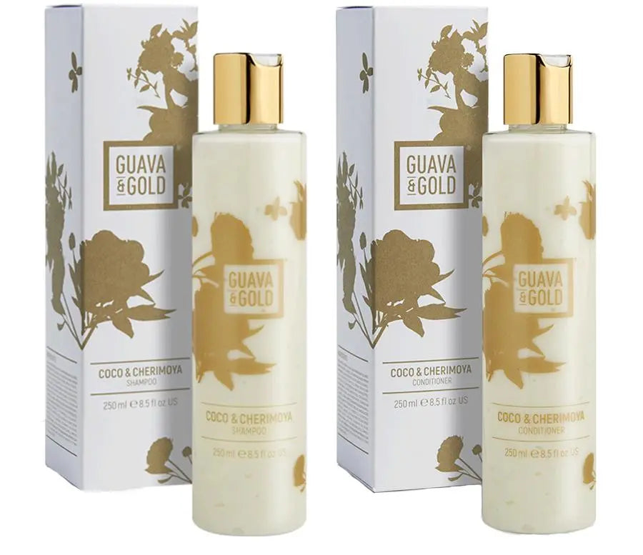 Coco & Cherimoya Shampoo & Conditioner Duo Guava & Gold