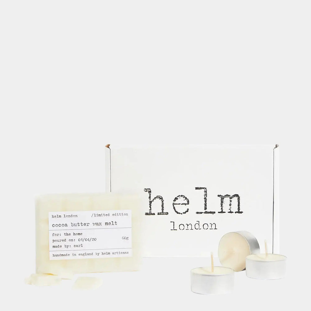 Cocoa Butter Tealight & Wax Melt Ultimate Gift Bundle Helm London