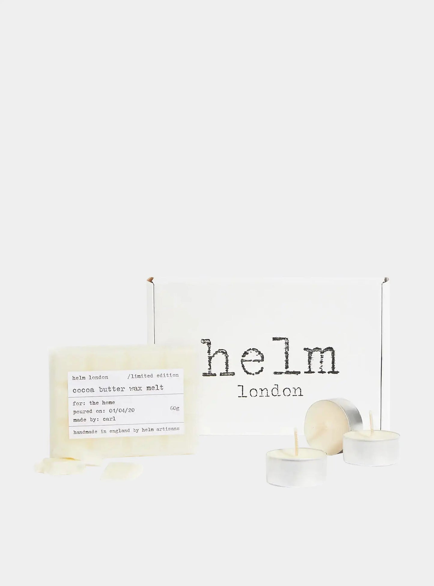 Cocoa Butter Tealight & Wax Melt Ultimate Gift Bundle Helm London