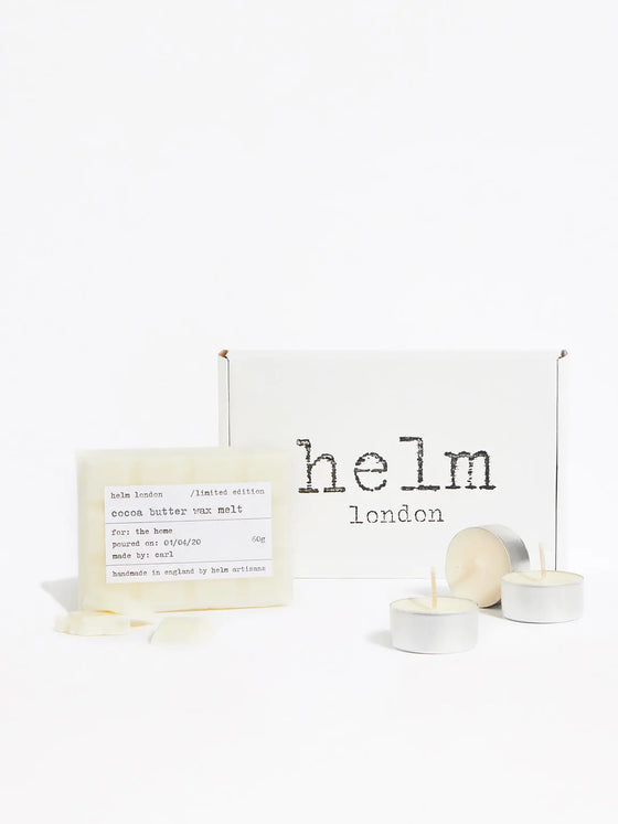 Cocoa Butter Tealight & Wax Melt Ultimate Gift Bundle Helm London