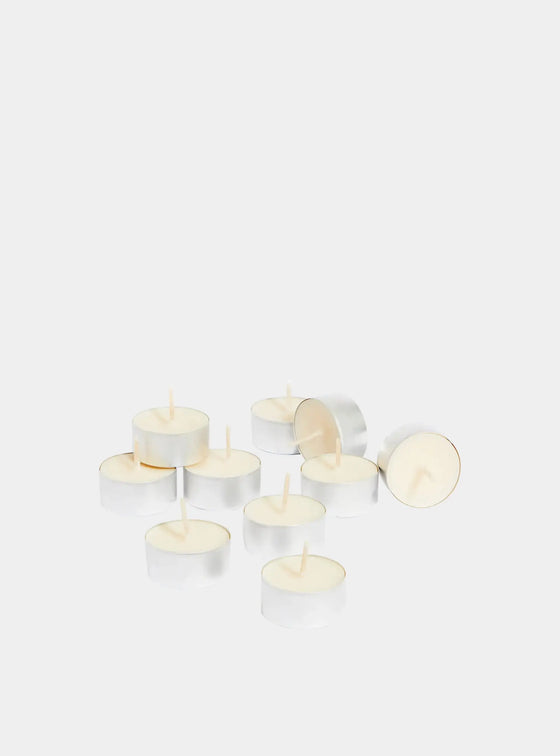 Cocoa Butter Tealights - Set of 10 Helm London