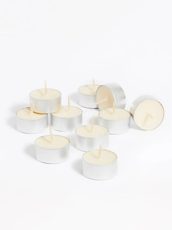 Cocoa Butter Tealights - Set of 10 Helm London