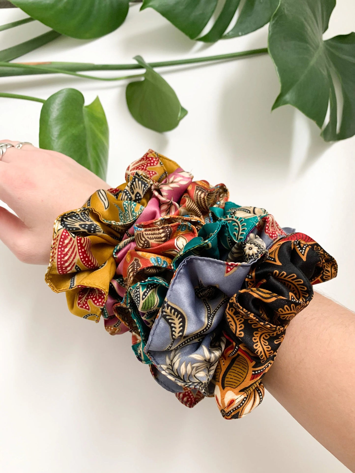 Colourful Hair Scrunchies Wear the World