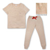 Confetti Oat T-Shirt & Trousers Pyjamas Set Tessie Clothing