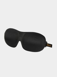  Black Contoured 3D Blackout Sleep Mask SMUG