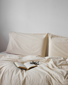  Relaxed Percale Duvet Cover
