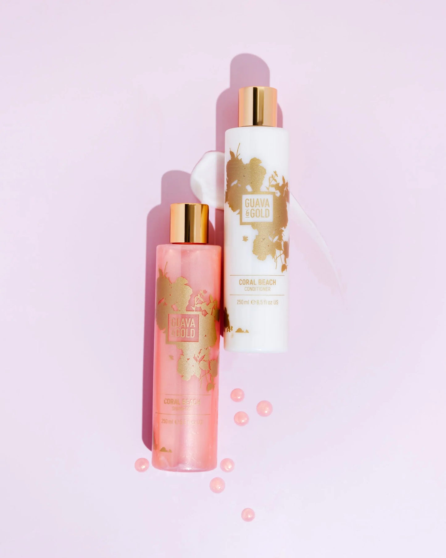 Coral Beach Shampoo & Conditioner Duo Guava & Gold