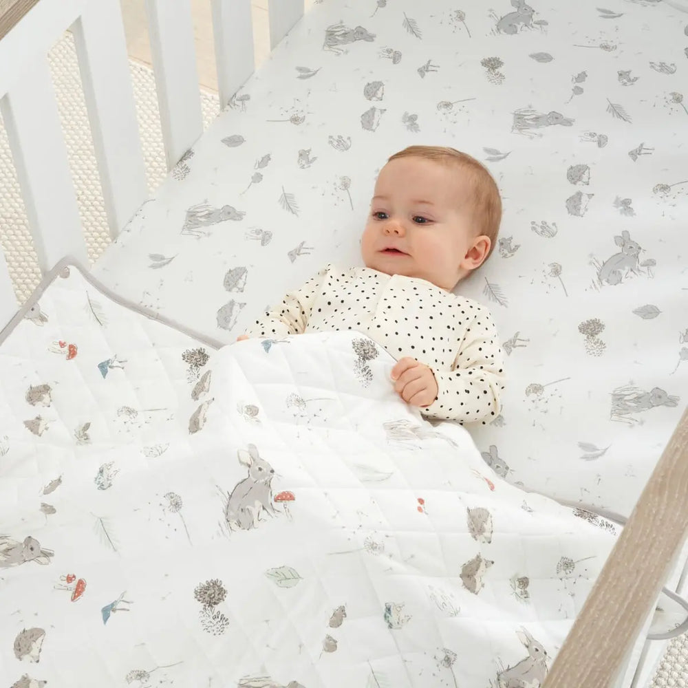 Cot/Cot Bed Coverlet - Cocoon Tutti Bambini