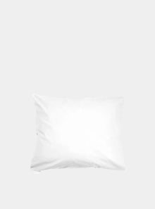  Cotton FullSize Pillowcase With Piped Edges,White Snooozeworld