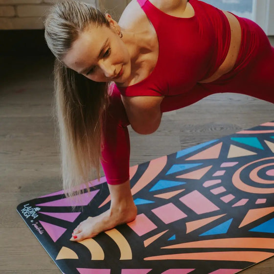 Courbe D'Energy- Sustainable Yoga Mat Ladina Yoga