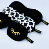 Cow Print Contoured 3D Blackout Sleep Mask SMUG