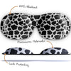 Cow Print Contoured 3D Blackout Sleep Mask SMUG