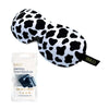 Cow Print Contoured 3D Blackout Sleep Mask SMUG