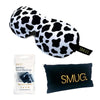 Cow Print Contoured 3D Blackout Sleep Mask SMUG