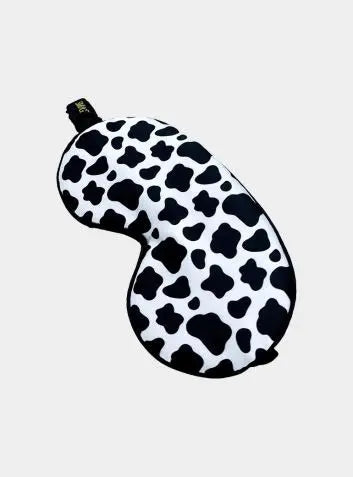 Cow Print Satin Sleep Mask SMUG