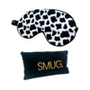 Cow Print Satin Sleep Mask SMUG