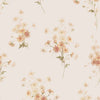 Cream Blush Daisy Bouquet Wallpaper Piglet