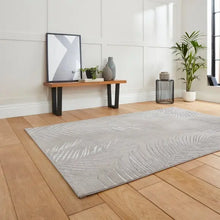  Creation Botanical Leaf Rug Dunelm