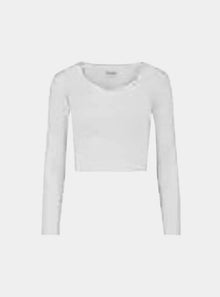  Crop Top - White numbatsport