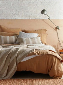  Cumin 100% Linen Bed Linen The Secret Linen Store