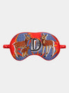 Silk Eye Mask / "D for Deer" Jessica Russell Flint