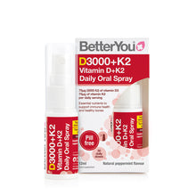  Vitamin D 3000 IU + K2 Oral Spray