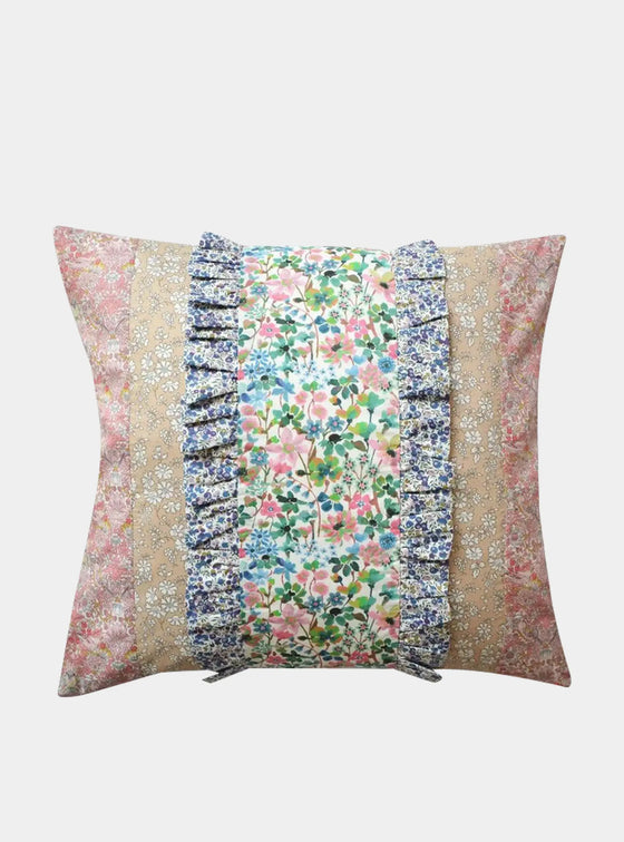 DREAMS of SUMMER Liberty Patchwork Cushion Coco & Wolf