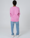 Womens Organic Cotton Relaxed-Fit Sweatshirt in Ocean Blue