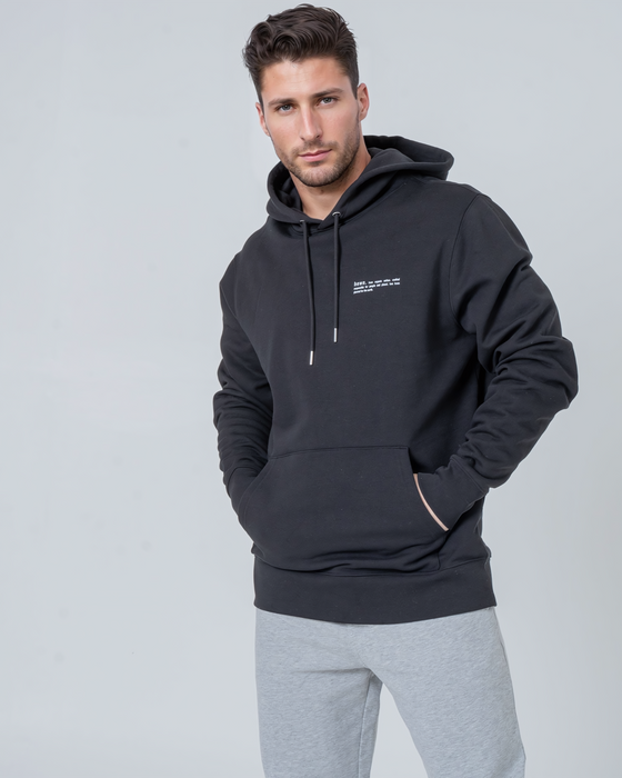 Eucalyptus Green Mens Organic Cotton Relaxed-Fit Hoodie