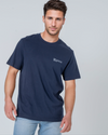 Mens Organic Cotton Relaxed-Fit T-Shirt in Rock Grey Marl