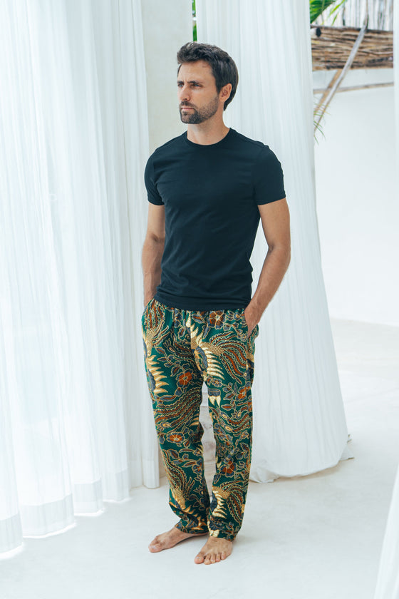 Men’s Cotton Batik Trousers in Multiple Colours Wear the World