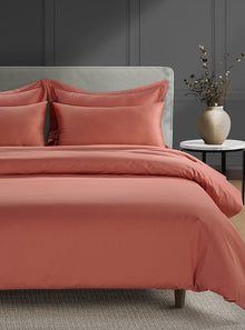  Terra Cotta 300 Thread Count Peaceful Empress Duvet Cover