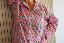  Sophie Block Print Cotton Pyjamas