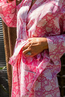  Amber Pure Cotton Robe Woven Riches