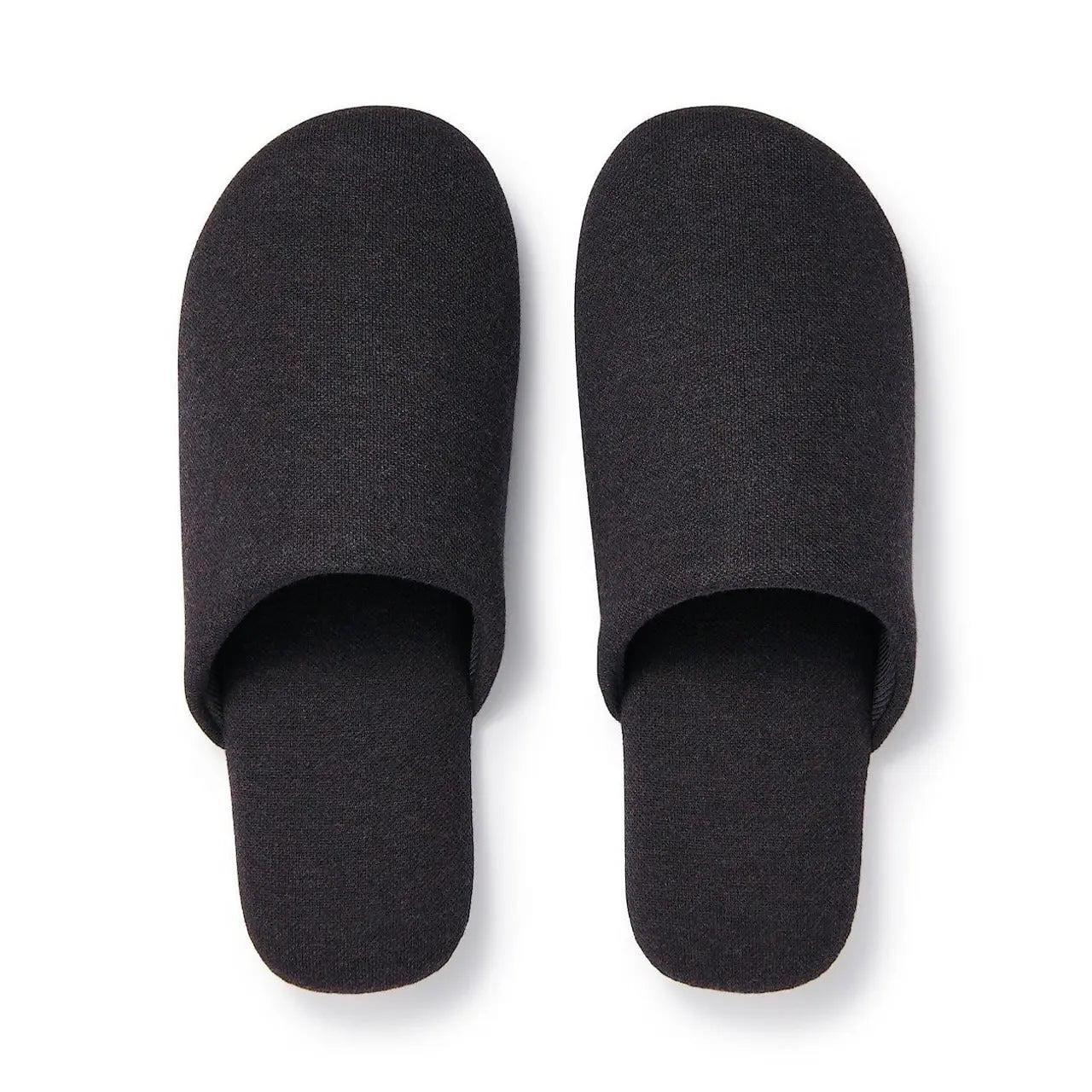 Dark Grey Unisex Soft Slippers MUJI UK