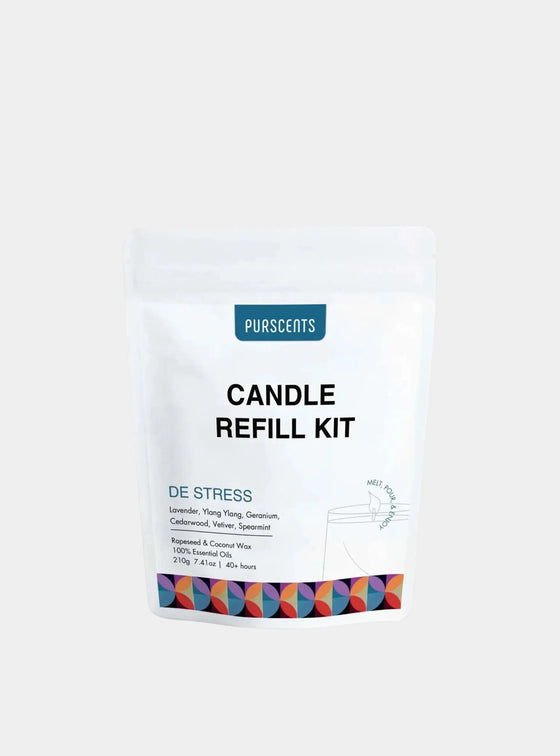 De Stress Candle Refill Kit Purscents