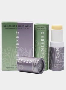  De-Stress & Sleep Well Aromatherapy Balm Duo